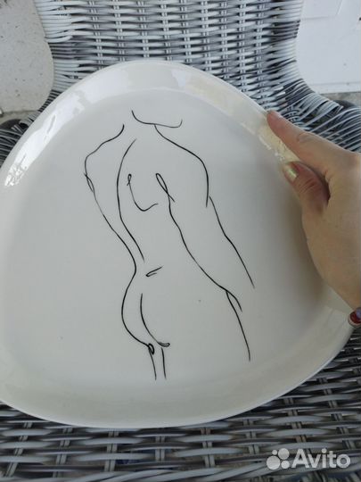 Керамика ручной работы:посуда,тарелки чашки