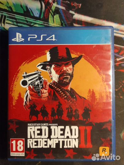 Red dead redemption 2 ps4 диск