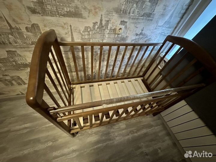 Детская кроватка (Лира7) и матрас