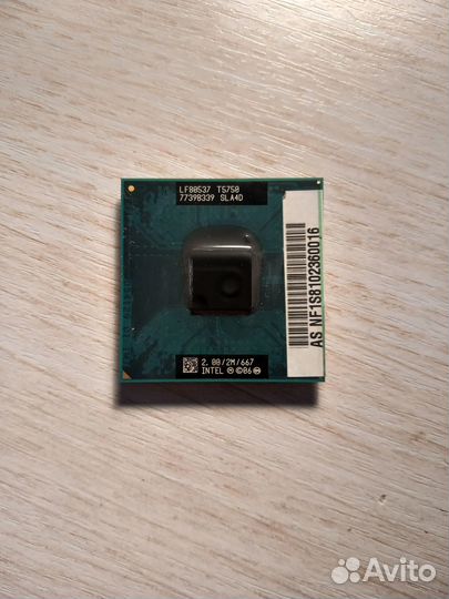 Процессор Intel Core 2 Duo T5750