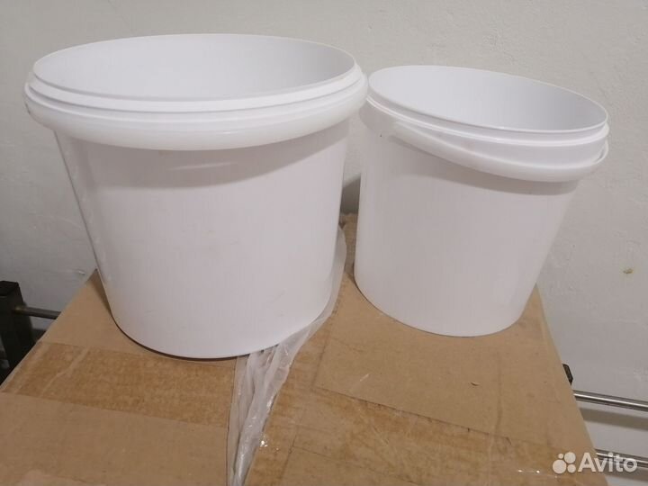 Ведра пластиковые 10л и 5л