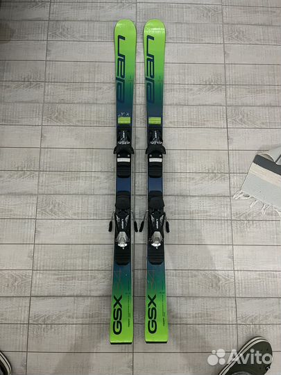 Горные лыжи Elan GSX Team Plate 134