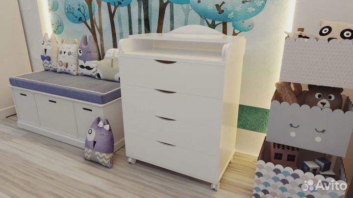 Комод пеленальный Инканто Виктория 600/4