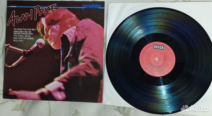 Alan Price Profile 1980 Germany Ориг LP