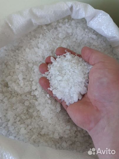 Соль крупная для засолки рыбы и мяса
