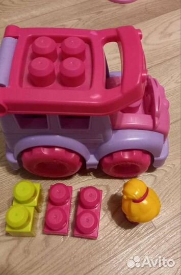 Конструктор mega bloks + машинка mega bloks