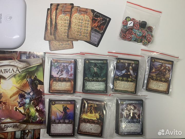 Настольная игра кки Берсерк Буря стихий