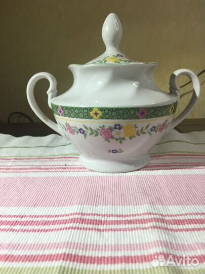 Фарфоровый кофейный сервиз. Рига. 80-е