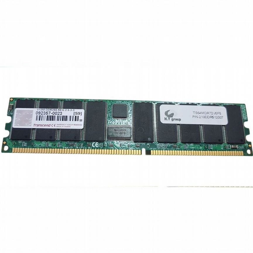 [TS64MDR72V6F5] Оперативная Память Transcend 512mb Ts64mdr72v6f5