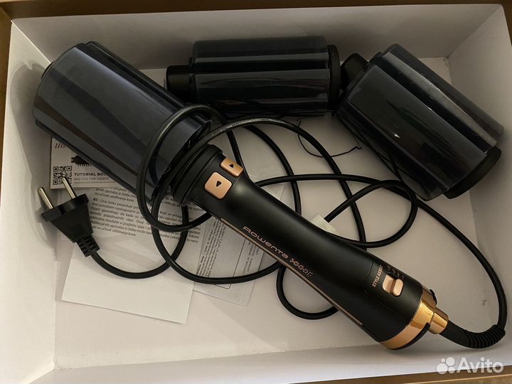 Фен щетка rowenta brush