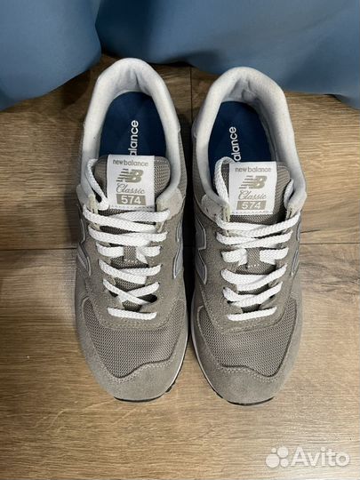 Кроссовки мужские new balance 574 серые