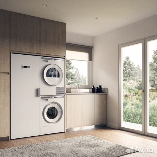 Стиральная+сушильная машина Asko T408HD.W+W4086C.W