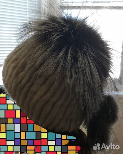 Шапка зимняя меховая женская