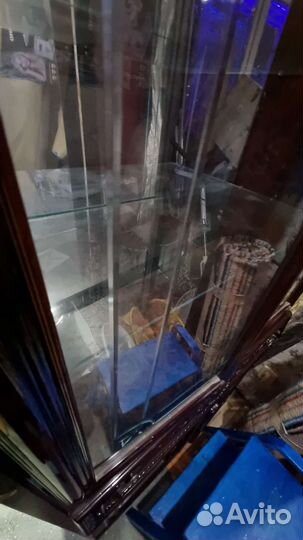 Шкаф витрина для посуды бу