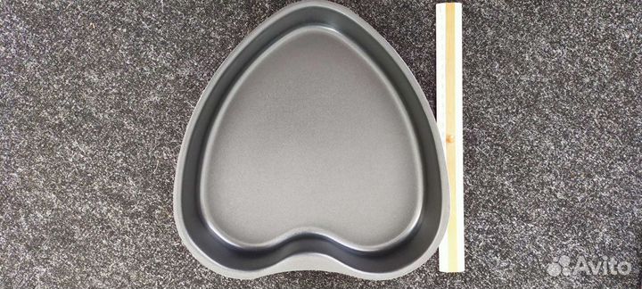 Формы для выпечки: сердце, круг