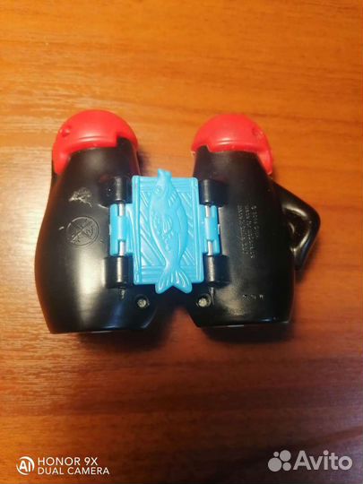 Новые бинокль, пистолет, спиннеры