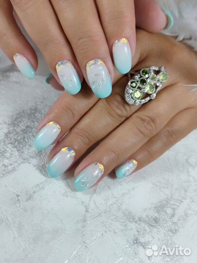 Маникюр, педикюр, наращивание ногтей, гель-лак