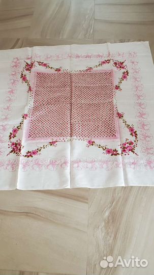 Скатерть лен СССР