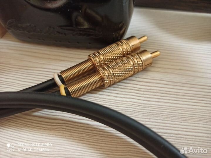 Древний межблочный кабель RCA Англия