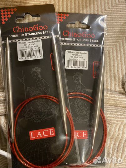 Новые спицы Chiaogoo Lace 1,5 - 10
