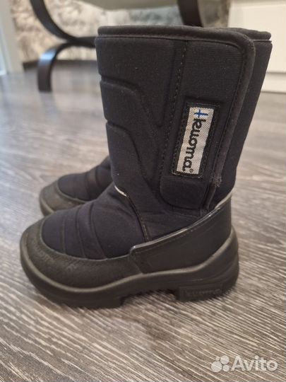 Детские утеплённые сапоги kuoma