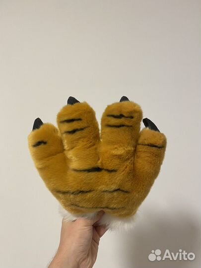 Перчатка косплей тигра