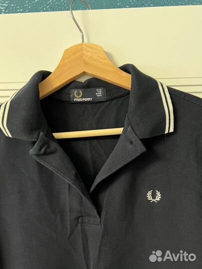 Платье fred perry 12 uk черное