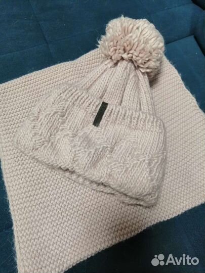 Шапка и снуд комплект