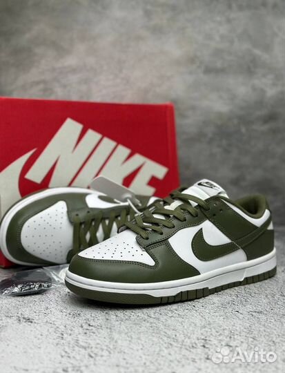 Кроссовки Nike Sb Dunk low oil green