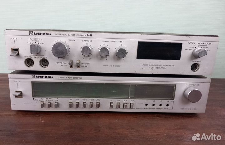 Усилитель и тюнер 