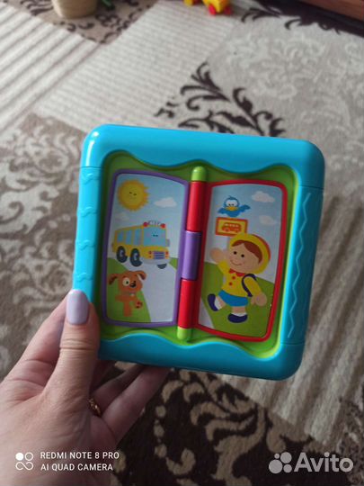 Музыкальный BabyGO кубик интерактивный