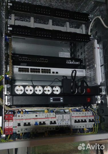 Монтаж слаботочных систем в частном доме (7)