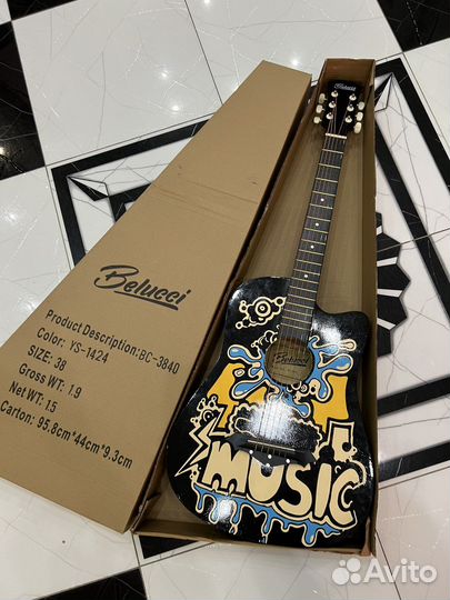 Гитара акустическая belucci