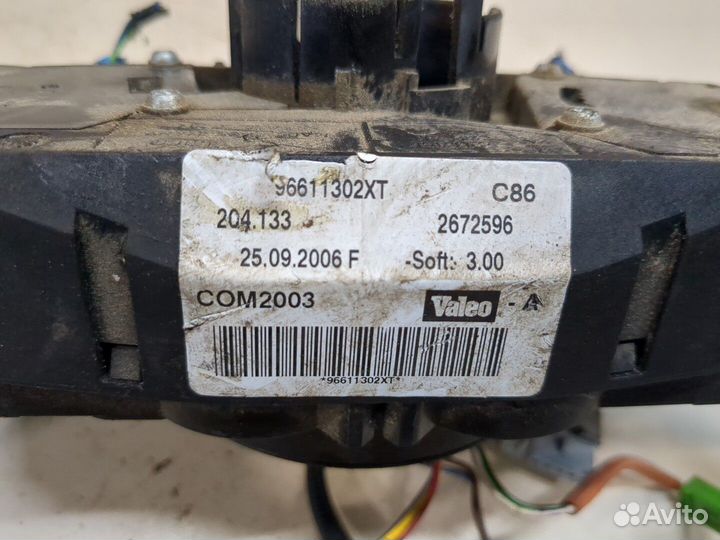 Переключатель поворотов и дворников Peugeot 407, 2006