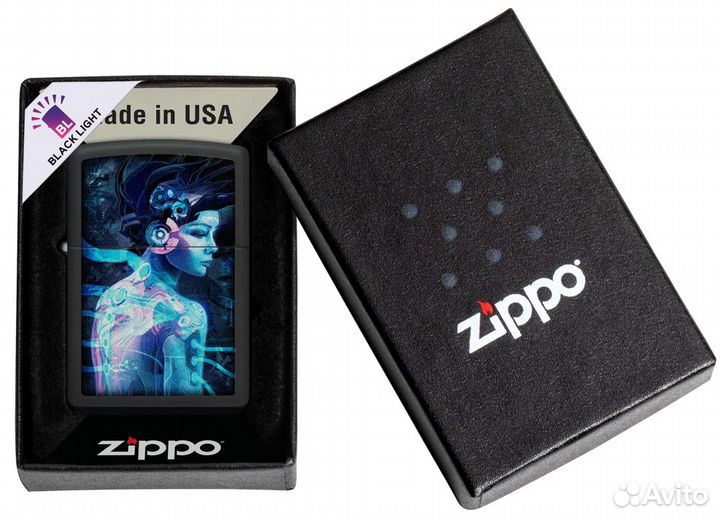 Зажигалка Zippo Cyborg Woman 48517