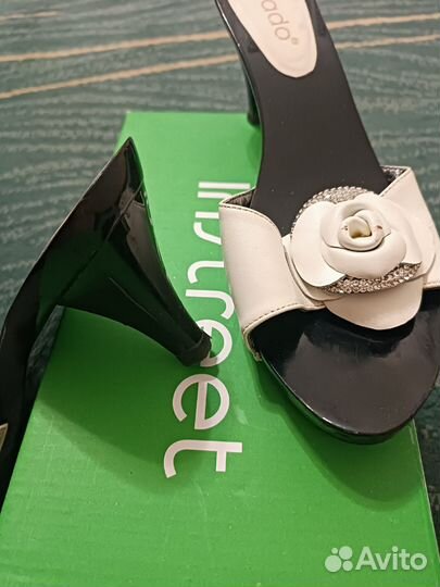 Шлепанцы женские 40 р. натуральная кожа