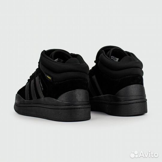 Кроссовки Adidas Campus Black with Fur