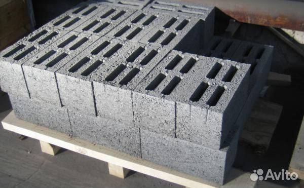 Шлакоблок 200х200х400