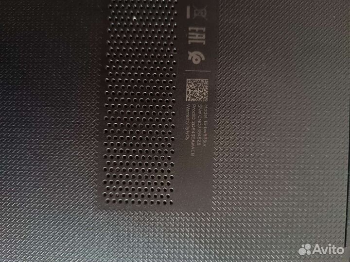 Ноутбук HP 15-bw0xx