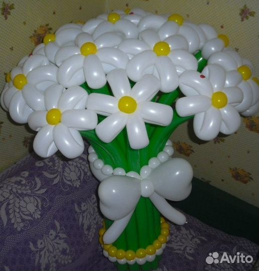 Цветы и фигурки из шаров