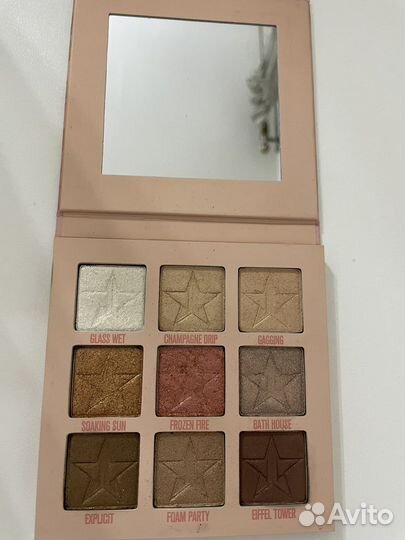 Палетка теней jeffree star,nabla,bh