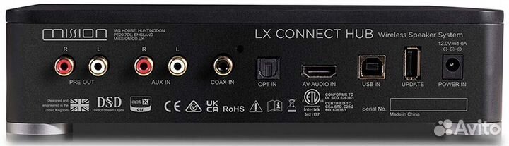 Беспроводная ас Mission LX Connect Lux Black