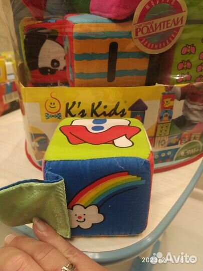 Мягкие кубики k's Kids (Gulliver) с окошками