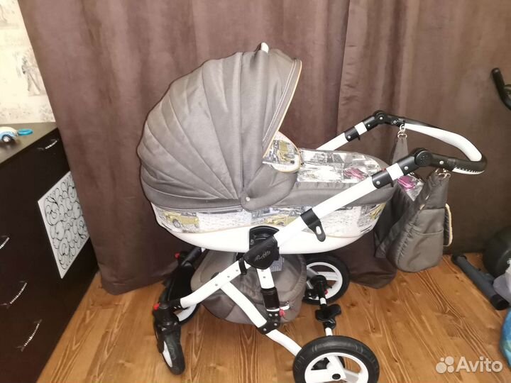 Коляска Adamex barletta Cars 3 в 1