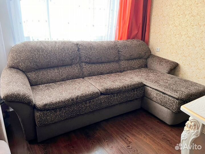 Диван и кресло бу