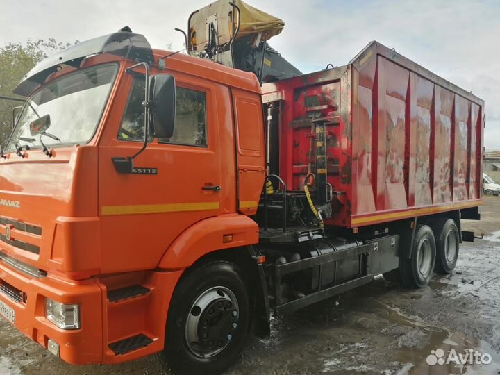 КамАЗ 65115 с КМУ, 2020