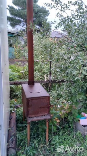 Печь Буржуйка дровяная