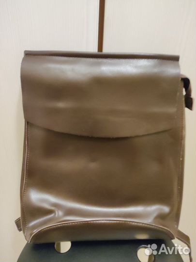 Рюкзак женский, кожа