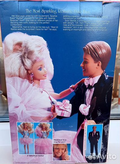 Барби Barbie Sparkle Eyes нюанс