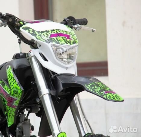 Питбайк BSE EX 125e 14/12 Green 2